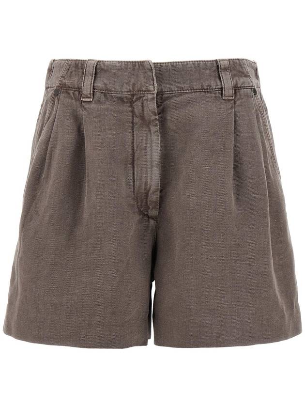 BRUNELLO CUCINELLI Linen cotton shorts ML996P5761C2925