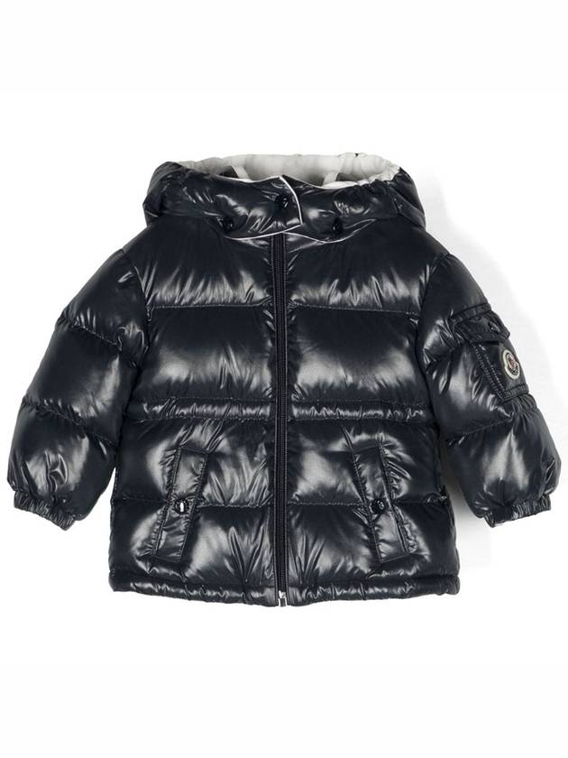 몽클레르 키즈 MAIRE 마레 패치 로고 패딩 자켓 네이비 1A00038 68950 742