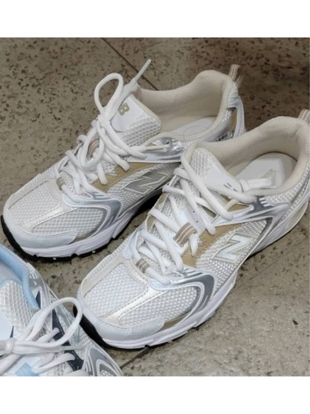 뉴발란스 530 화이트 스톤웨어 린넨 MR530RD