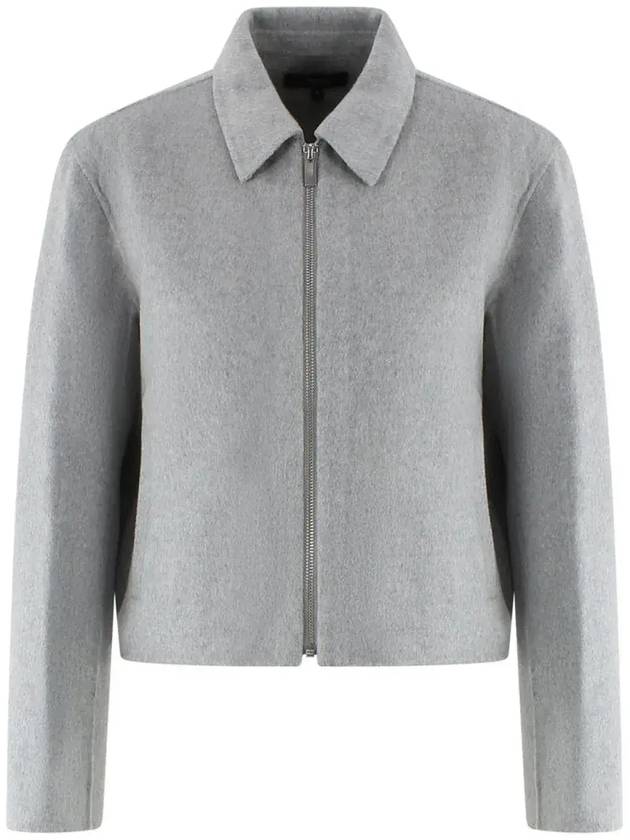 이론 더블 페이스 지퍼 재킷 O1101402_YDO