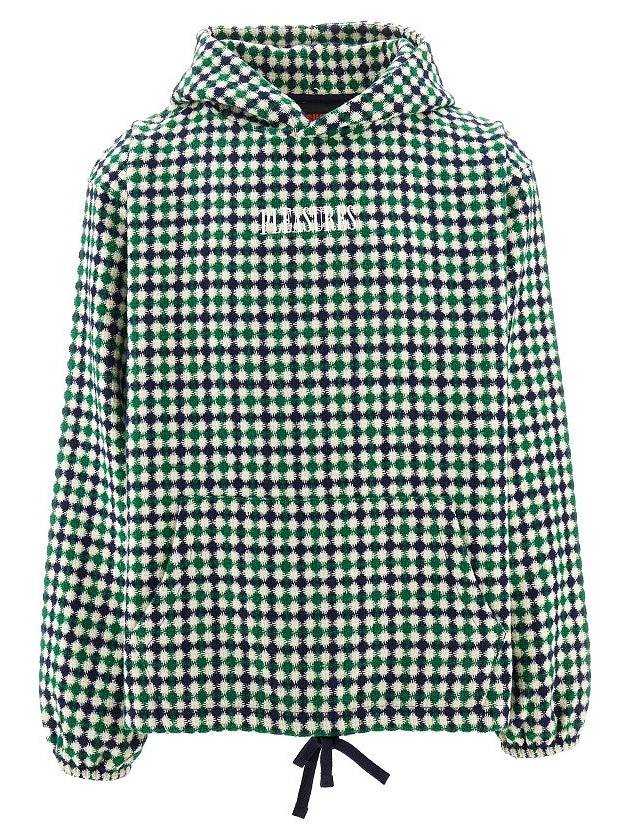 PLEASURES 'Misquote' wool-blend hoodie