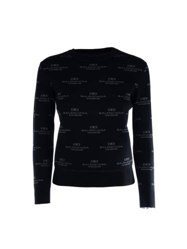 25SS 발렌시아가 스웨터 812576T1724 1269 BLACK GREY