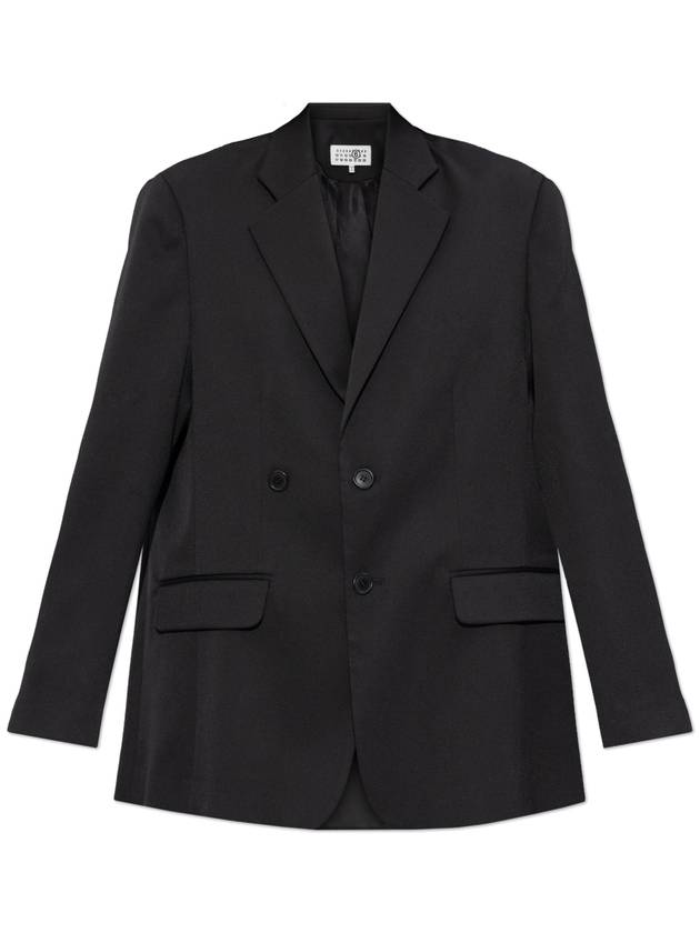 MM6 Maison Margiela Double-breasted Blazer  Women's  Black