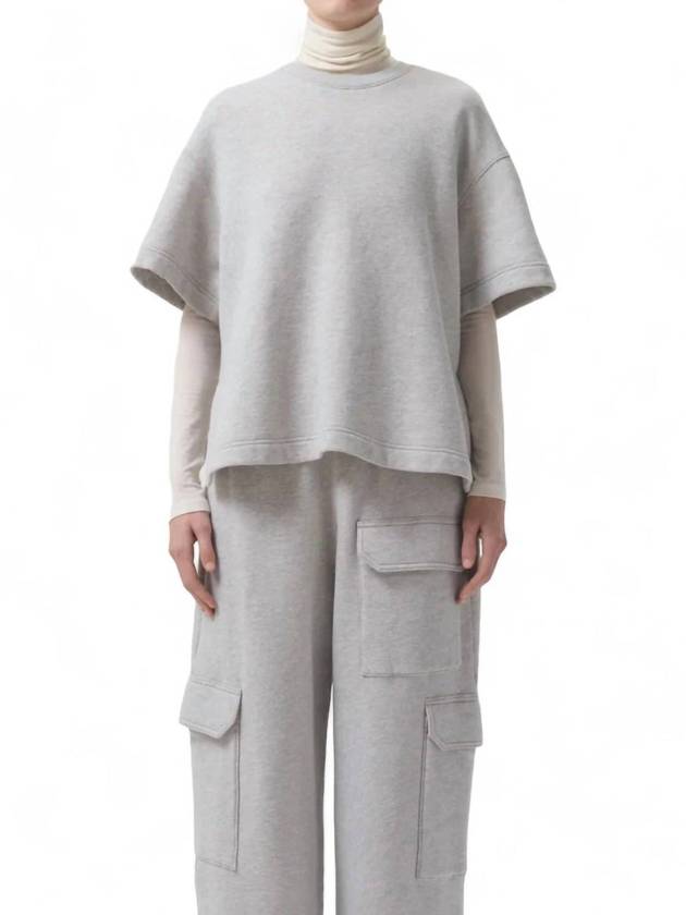 헤더 그레이 애쉬 스웨트셔츠 Ash Sweatshirt In Heather Grey