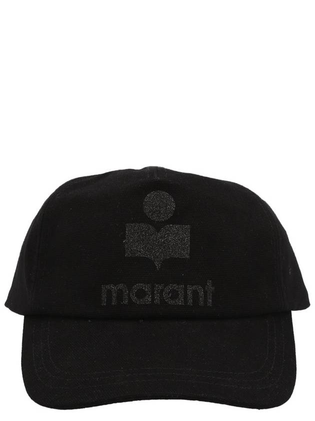 Isabel Marant 로고 프린트 야구 모자