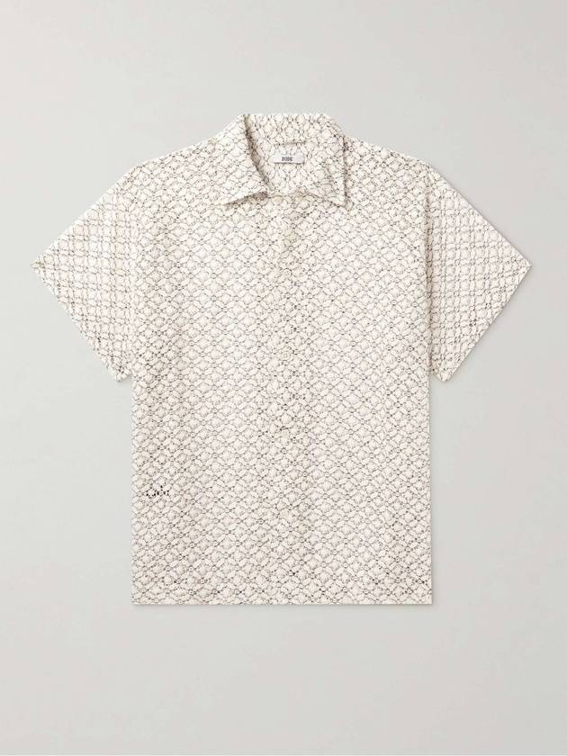 Bode 남성 반팔 셔츠