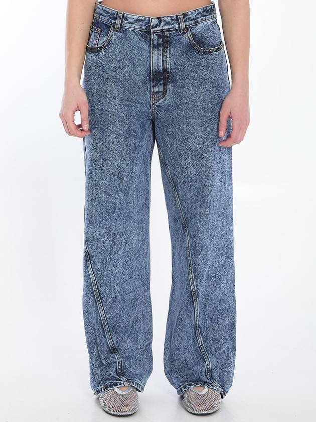 알라이아 Twisted jeans AA9P1161T535A524
