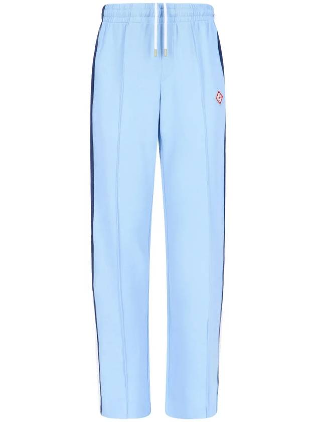 Casablanca 로고 패치 트랙팬츠 MPF24JTR192_01PALEBLUE