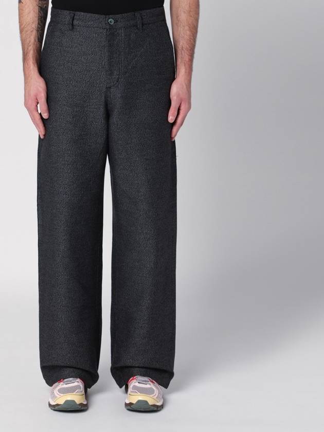 Brain Dead Salt and Pepper black trousers