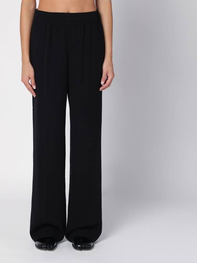 ANINE BING Black viscose trousers