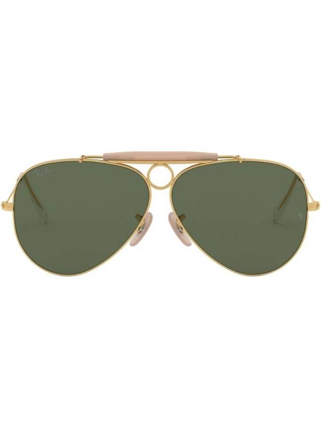 레이밴 슈터 에비에이터 프레임 선글라스 RB3138W3401