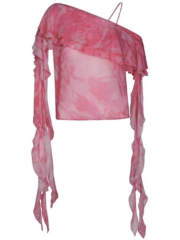 Blumarine One shoulder blouse