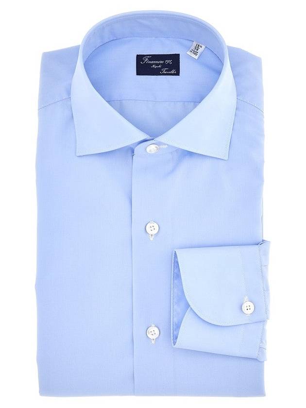 FINAMORE 'Milano' ALUMO cotton shirt