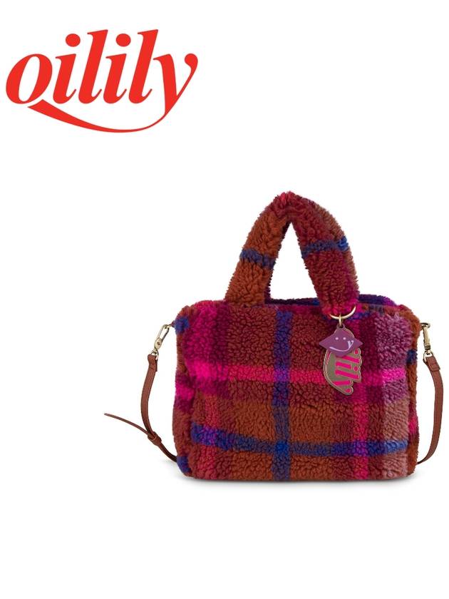 오일릴리 가방 월드 여성 체크 핸드백 OIL0767