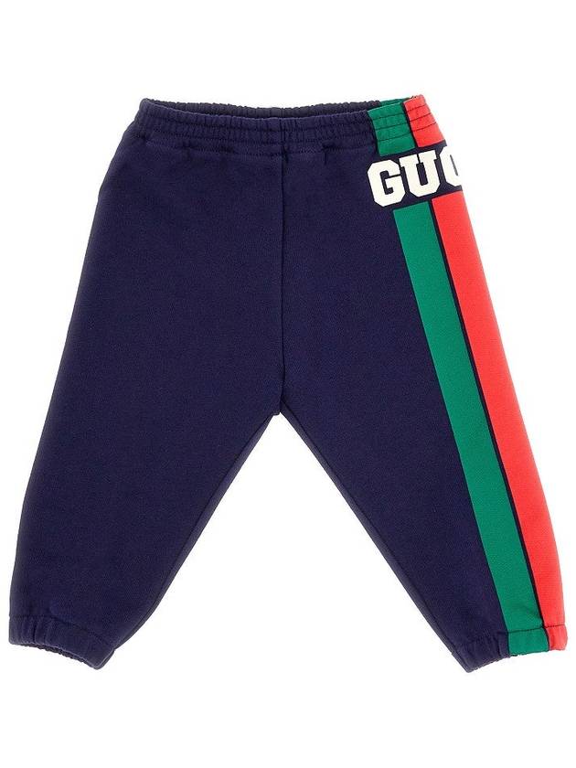 GUCCI Gucci Web print sweatpants