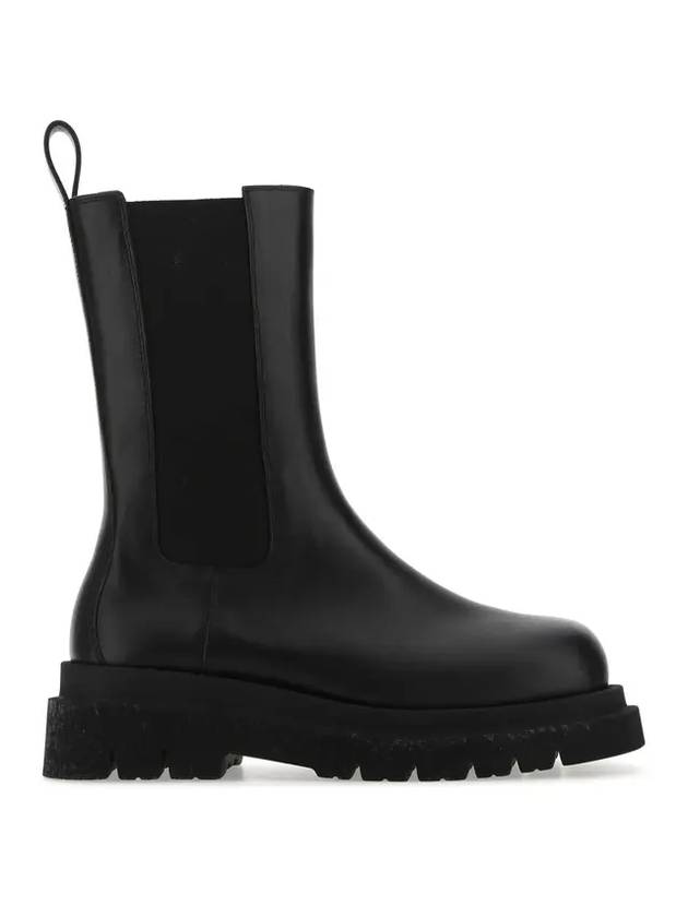보테가베네타 여성 러그 첼시 부츠 블랙