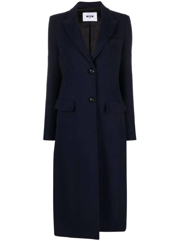 엠에스지엠 싱글 브레스티드 코트 3541MDC02237600