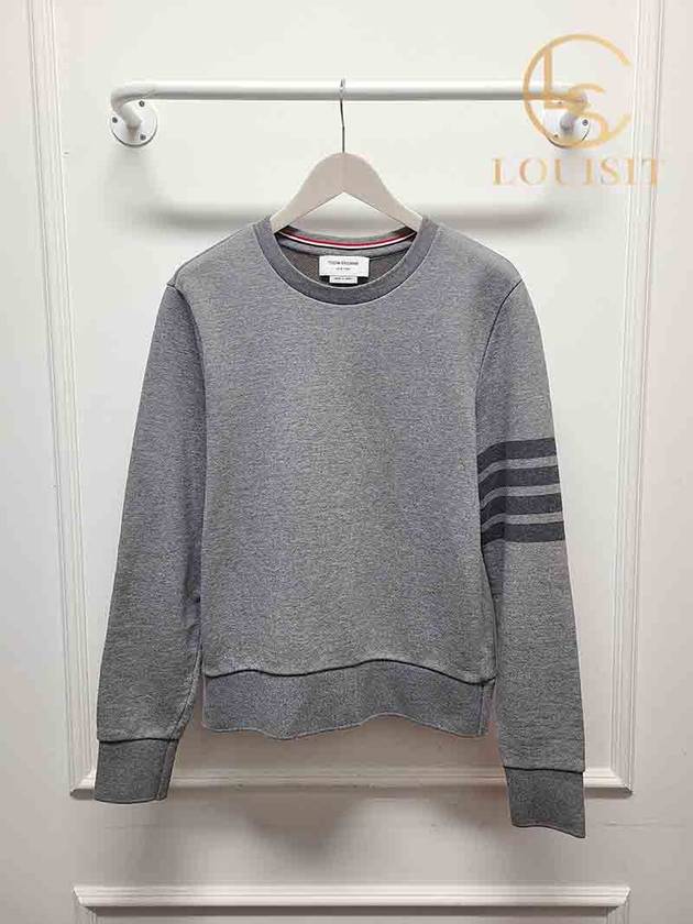 톰브라운 그레이 사선완장 토널 크루넥 맨투맨 1