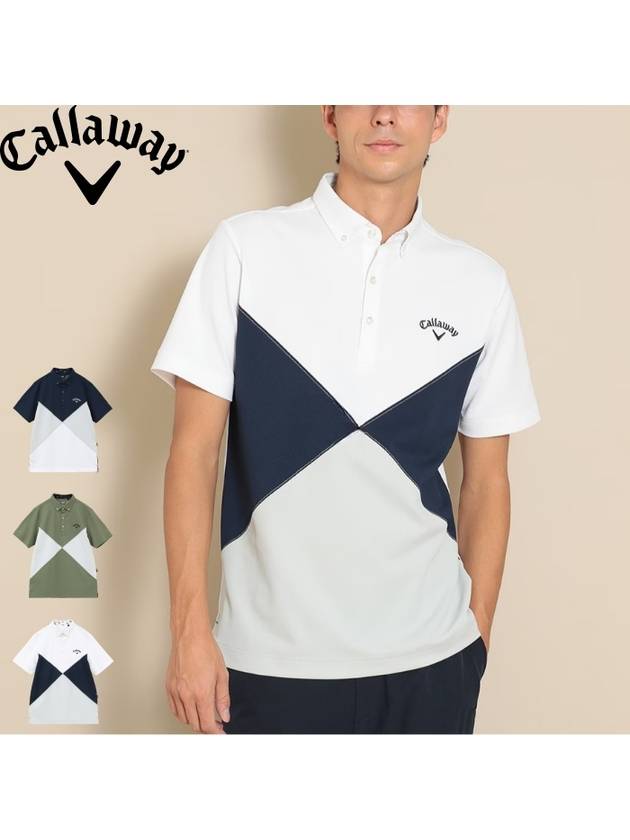 24SS 캘러웨이골프웨어 남자골프반팔 피케이티
