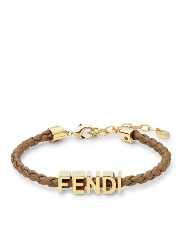 25SS 펜디 팔찌 8AK963AT9ZF1HJV GOLD SOFT CAMEL Metallic