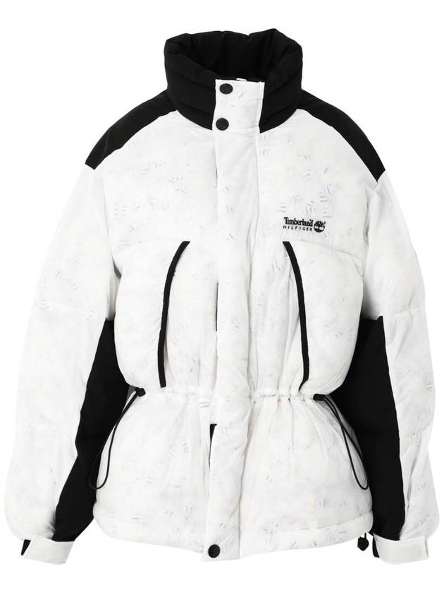 타미힐피거 다운 합성 패딩 시그니처