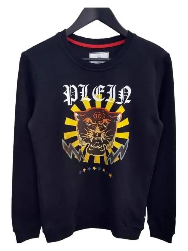필립플레인 BJO0021 PJO002N 02 타이거 키즈맨투맨 블랙 Philipp Plein