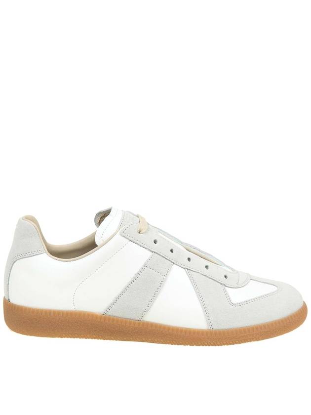 Maison Margiela Replica Sneakers In Leather And Suede
