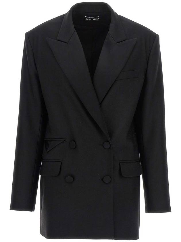 David Koma tailored tuxedo blazer