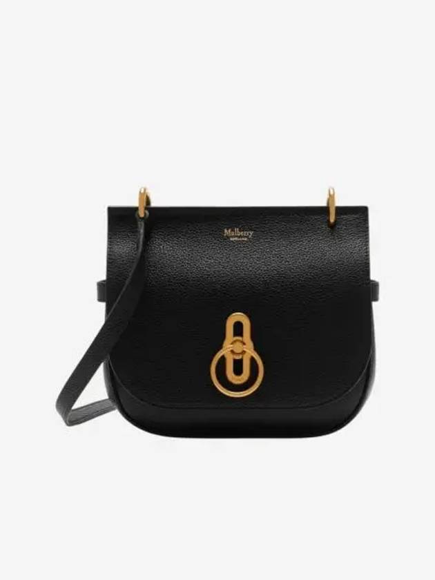 멀버리 스몰 클래식 그레인 스몰 앰벌리 사첼 블랙 Mulberry Small Classic Grain Small Amberley Satchel Black