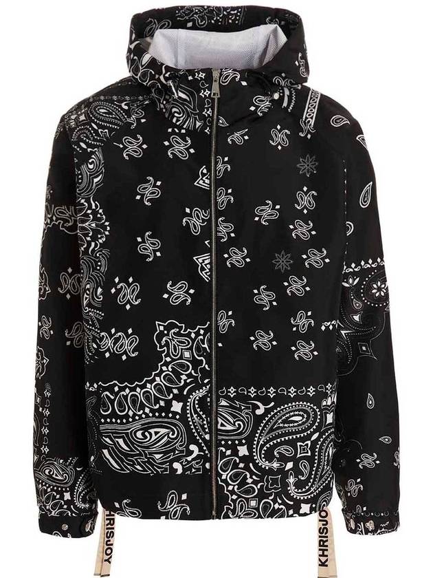 Khrisjoy - 'Windbreaker Bandana Hood' jacket