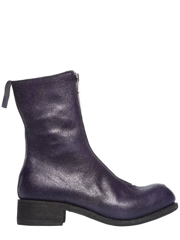 Guidi PL2 프런트 지퍼 부츠 PL2N_PURPW