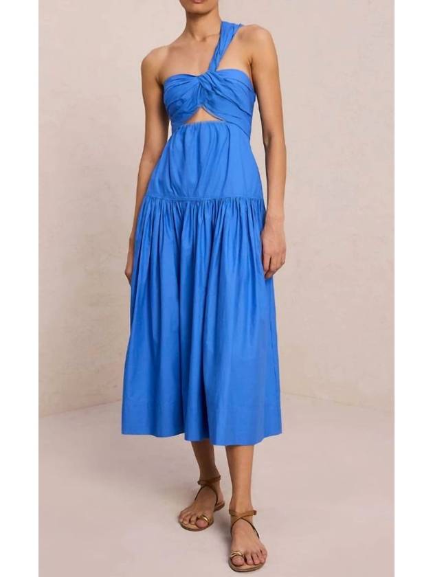 오브리 코스탈 블루 드레스 Aubrey Dress In Coastal Blue