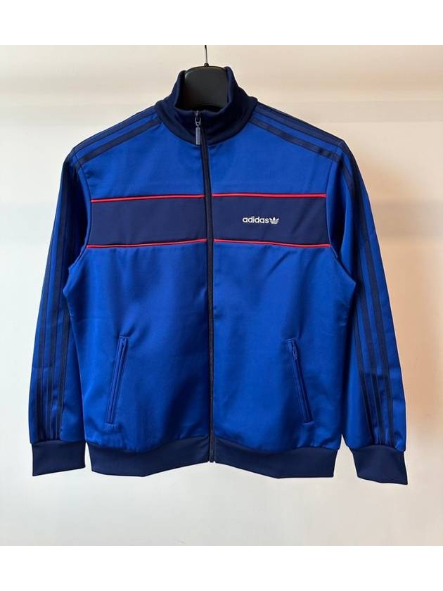 아디다스 새틴 집업 자켓 IT9834 로얄 블루 WOMENS JP L JP XL