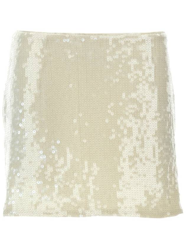 ROTATE Birger Chirstensen Egret 스팽글 장식 미니 스커트