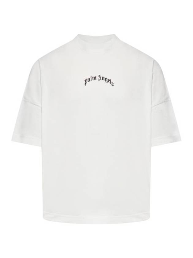 팜앤젤스 반팔 티셔츠 PMAA002S25JER0010310 OFF WHITE BLUE White