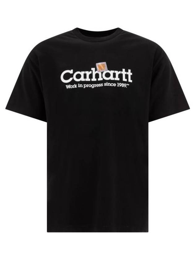 25SS 칼하트 WIP 반팔 티셔츠 I03442189 XX Black