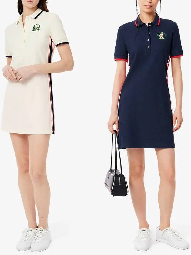 라코스테 원피스 프랑스 슬림핏 폴로 드레스 2컬러