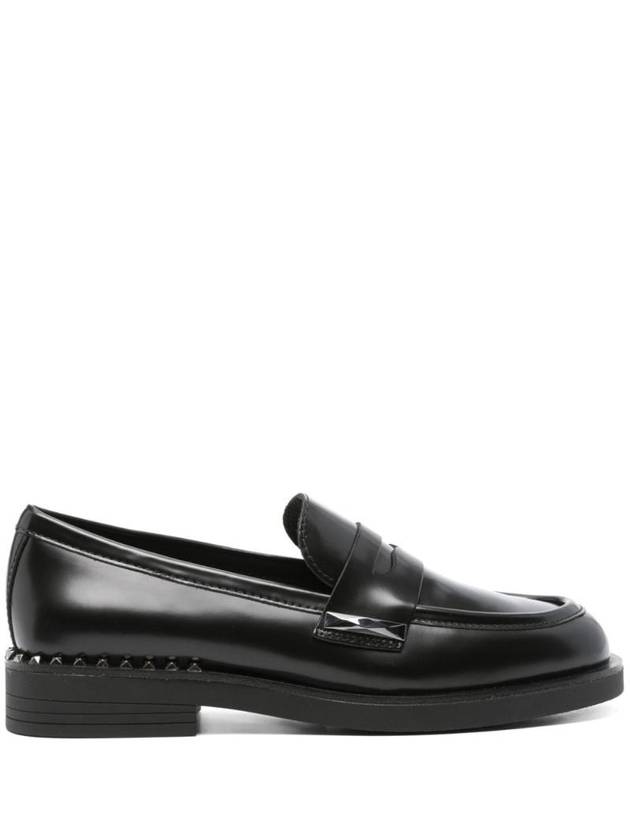 아쉬 여성 WHISPER LEATHER LOAFERS WHISPERSTU01COMBOABLACK