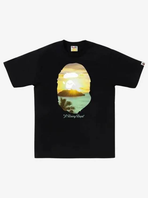 베이프 어 라이징 베이프 포토 티셔츠 블랙 BAPE A Rising Bape Photo T Shirt Black