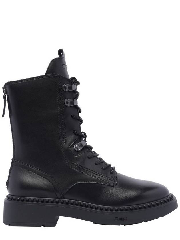 애쉬 라운드 토 레이스업 부츠