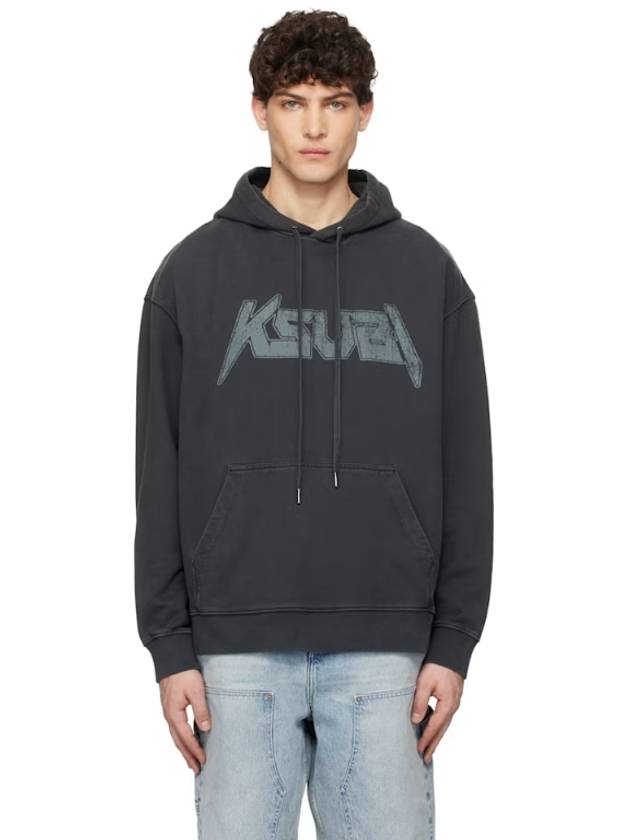 Black Electric Biggie Hoodie 251088M202010