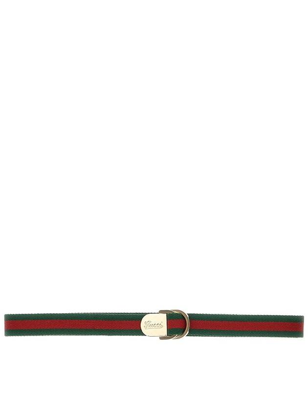 GUCCI Web canvas belt