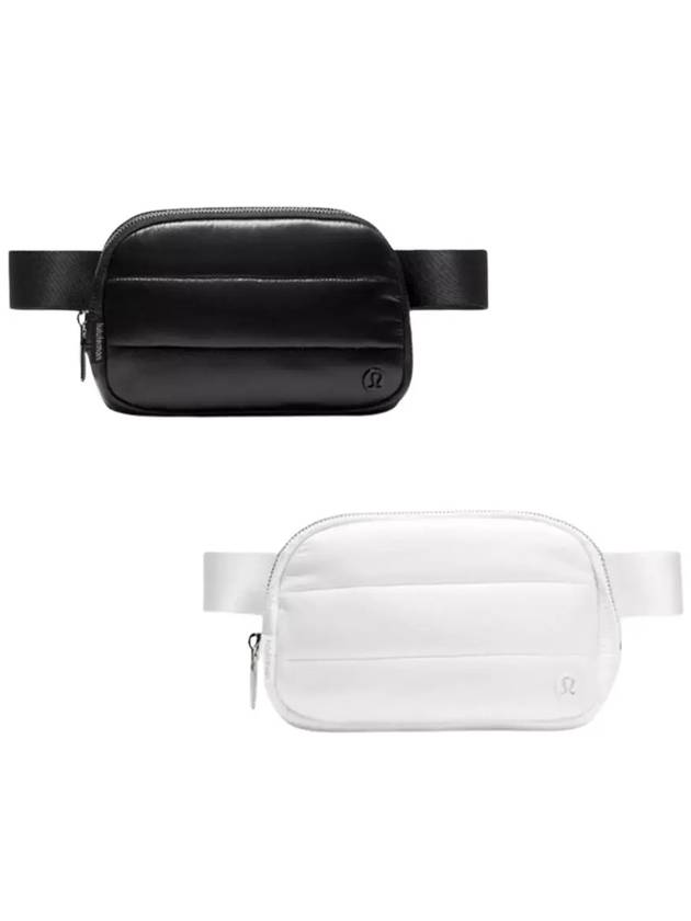 룰루레몬 가방 원더 샤인 1L 벨트백 블랙 화이트