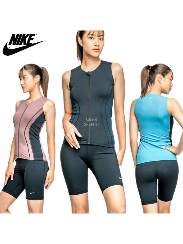 24SS 나이키 여자실내수영복 5부 수영복세트