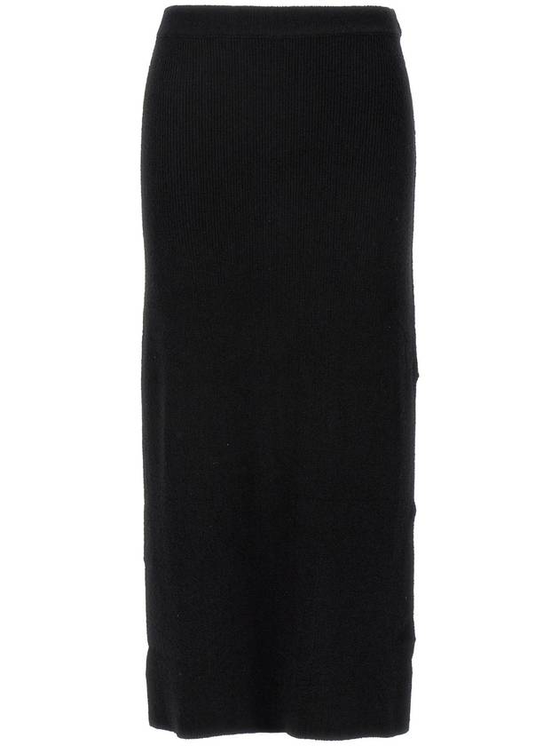 LOULOU STUDIO & 39 알리스& 39 스커트 AALISBLACK