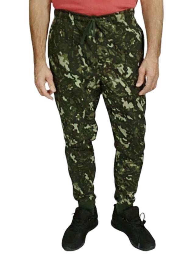 나이키 클럽 카모 조거 트랙 팬츠 그린