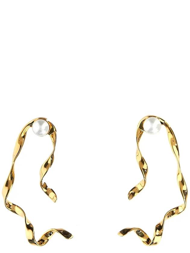 Dries Van Noten 장식 웨이브 이어링 242018205096_954