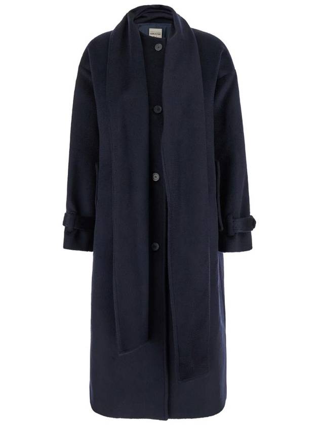 SEMICOUTURE S4WV13K61 롱 스카프 코트