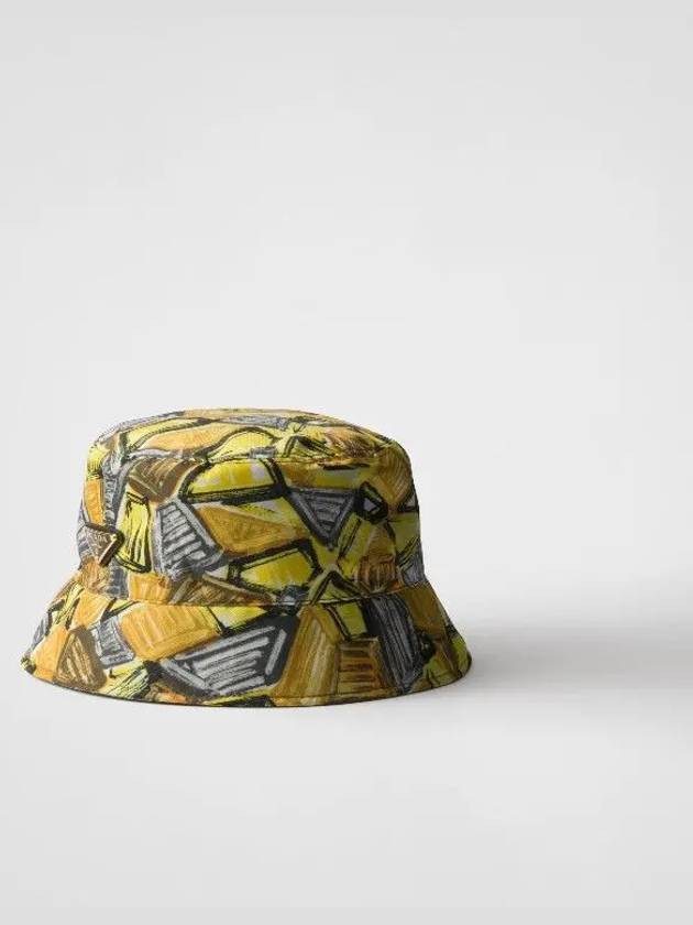 프라다 프린트 리나일론 버킷햇 1HC137 2HHN F001