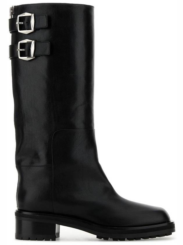 지미추 브루클린 무릎 높이 부츠